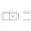 Ikea KALLAX Regal in weiß; (77x42cm) Produktbild-Vorschau 2