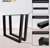 MetaloPro Stolové Nohy Eta Lite – 2x Čierne Kovové Nohy v Náhľad obrázku produktu 2