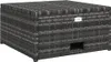 Set de jardin Lounge avec coussins Poly Rattan Salon de Voir les images du produit 9