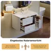 Mobile sottolavabo Merax, pensile da bagno, montato a Anteprima dell’immagine prodotto 9