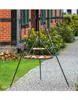 Schwenkgrill 180 cm - Doppelrost aus Rohstahl 70 cm + 40 cm Produktbild-Vorschau 6