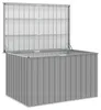 vidaXL Box da giardino grigio 149x99x93 cm Anteprima dell’immagine prodotto 3