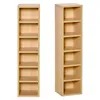 HOMCOM Lot de 2 étagères colonnes Armoire de Rangement Voir les images du produit 1
