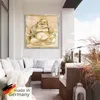 ARTland Wandbild Alu für Innen & Outdoor Fröhlicher Buddha Produktbild-Vorschau 5