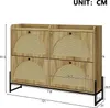 A diagram showing the dimensions of a shoe cabinet. Anteprima dell’immagine prodotto