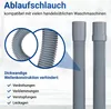 Ablaufschlauch 250cm Ø19/22 Set mit Verbinder Gummi Produktbild-Vorschau 3