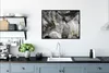 MuchoWow® Gerahmtes Poster Marmor - Schwarz - Gold - Grau Produktbild-Vorschau 3