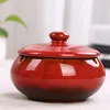 Keramik-Aschenbecher mit Deckel, winddicht, Produktbild-Vorschau 2
