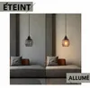 ZMH Lampe à Suspendre Vintage Industrie - Noir Lampe à Voir les images du produit 5