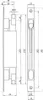 Deni Kantriegel 9221 Stulplänge 285mm Stulpbreite 22mm Produktbild-Vorschau 3