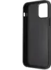 A black iPhone case shown from the side. Podgląd zdjęcia produktu