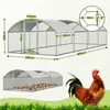 Kurnik Izrielar 3x8x2 m z dachem kopułowym, ocynkowana Podgląd zdjęcia produktu 2