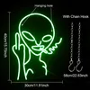 40x30cm Alien Neonlicht Neon Schild Gaming Neon Sign, LED Produktbild-Vorschau 4