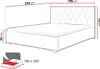 MIRJAN24 Polsterbett Loloz Tap, Doppelbett mit Bettkasten Produktbild-Vorschau 4