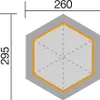Pavillon 656 Gr.1, Sparset mit DS B x T x H 326 x 376 x 295 Produktbild-Vorschau 3