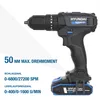 HYUNDAI Akku-Schlagbohrschrauber 20V, 50 Nm – Set inkl. Produktbild-Vorschau 3