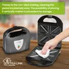 Extralink XXL sendvičovač SJ-33 1400 W pro 4 sendviče Náhled obrázku produktu 7