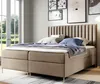 A bedroom scene with a large bed, window, and artwork on the wall. Produktbild-Vorschau