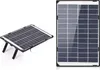 Two solar panels are shown against a white background. One is angled with legs, and the other is flat. Produktbild-Vorschau