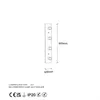 Opviq, Mirro- Mirro FLG, Weiß, Wandleuchten, 10 x 10 x 60 Produktbild-Vorschau 7