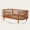Petite Amélie Kinderbett Ovales Cocoon 70x140 cm - Walnuss Produktbild-Vorschau 5
