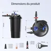 Wiltec CPF-15000 Filtre de bassin à pression avec Voir les images du produit 3