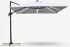 Parapluie 3m anti uv pendulaire avec lumière solaire LED Voir les images du produit 1