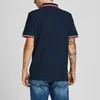 Pánské polo triko JJEPAULOS Slim Fit 12136668 Navy Blazer, Náhled obrázku produktu 20