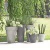 Květináč Tubus Effect tmavě šedý 20 cm Náhľad obrázku produktu 7