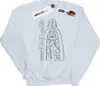 Star Wars - "Best Dad In The Galaxy" Sweatshirt für Herren Produktbild-Vorschau 1