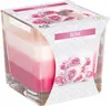 Bispol, Duftkerze, rosa Quadrat, 1 Stück Produktbild-Vorschau 2