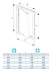 200x250mm Robustes ABS-Kunststoff-Inspektionstürverkleidung Produktbild-Vorschau 2