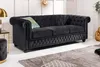 riess-ambiente Barock Sofa CHESTERFIELD 205cm schwarz Samt Produktbild-Vorschau 2