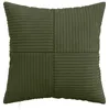 vidaXL Kissenbezug 2 pcs ALMELO Grün 40 x 40 cm Cord Produktbild-Vorschau 2
