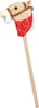 HOBBY HORSE Achal Ein galoppierendes Pferd auf einem Stock Produktbild-Vorschau 6