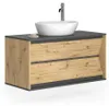 Mobile sottolavabo per bagno Vicco Edelin Antracite/Artisan Anteprima dell’immagine prodotto 6