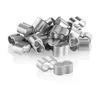 com-four® 24x Seilklemme 6mm - Würgeklemmen aus Aluminium - Produktbild-Vorschau 1