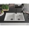 Mexen Tomas 2-Becken-Granitspüle mit Mischbatterie Rita, Produktbild-Vorschau 3