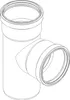 POLOPLAST POLO-KAL NG, Abzweig, DN 110/110/87, 1 Stk. Produktbild-Vorschau 3