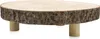 A wooden tree slice used as a small table or stand. Produktbild-Vorschau