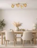 Luxolar LED Rahmen Deckenlampe 4-flammig E27 Rattan Boho Produktbild-Vorschau 5