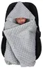 TupTam 2er SET Baby Decken Einschlagdecke 85x85 cm für Produktbild-Vorschau 3