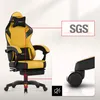 Herní židle Huzaro Force 3.7 Yellow s ergonomickým Náhled obrázku produktu 5