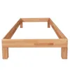 Krok Wood Massivholzbett Jana in Buche 100 x 200 cm Produktbild-Vorschau 3