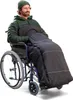 novely® OWEN Rollstuhl-Fußsack aus Soft Fleece - Für Produktbild-Vorschau 1
