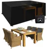 TTL GARDEN Gartenmöbel Abdeckung 213x132x74cm 600D Produktbild-Vorschau 1