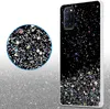 Cadorabo Hülle für Oppo A92 in Schwarz mit Glitter Produktbild-Vorschau 4