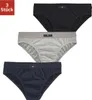 H.I.S. Slip 3 -teilig marine, grau-meliert, schwarz Größe M Produktbild-Vorschau 1