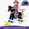 PonyCycle Cheval d'équitation sur roues pour enfants 4-7 Voir les images du produit 3