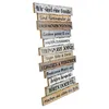 CEPEWA Schild Familienregeln Holz 51x33cm, mehrfarbig Produktbild-Vorschau 10